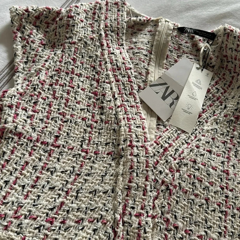 ZARA TWEED DRESS - Picture 4 of 4